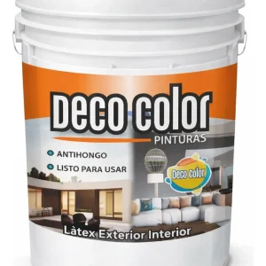 Pintura Látex Económica Decocolor Pastel – Interior | 22 Colores | 10 L