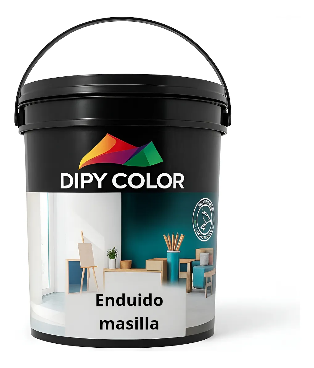 Enduido y Masilla 2 en 1 Dipycolor – Interior y Exterior | 7 kg y 18 kg - Imagen 3