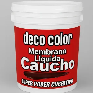 Membrana Líquida con Caucho Procesado Decocolor – Impermeabilizante para Techos | 3 Colores | 20 L