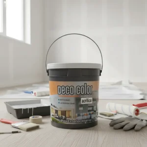 Pintura Látex Premium Decocolor Lavable – Interior y Exterior | 22 Colores | 10 L