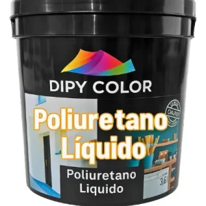 Impermeabilizante Poliuretano Líquido Transparente Dipycolor Premium – Interior y Exterior | 4 L y 10 L